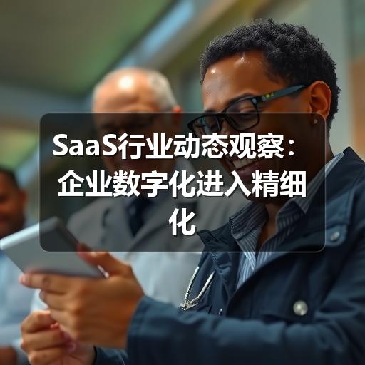 SaaS行业动态观察：企业数字化进入精细化运营阶段