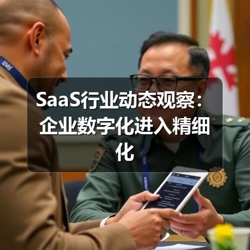SaaS行业动态观察：企业数字化进入精细化运营阶段