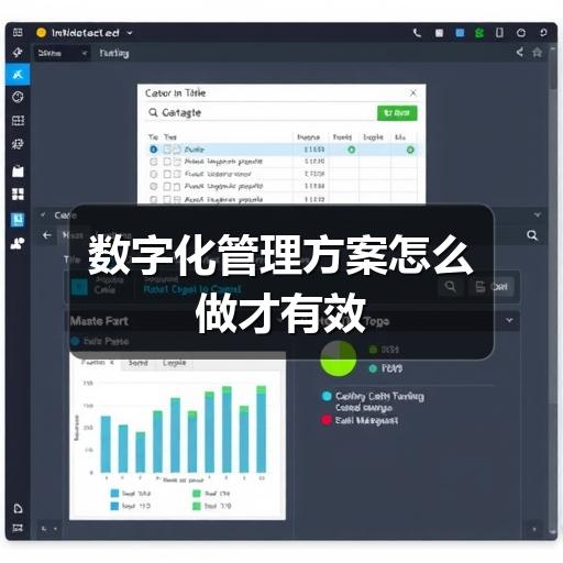 数字化管理方案怎么做才有效