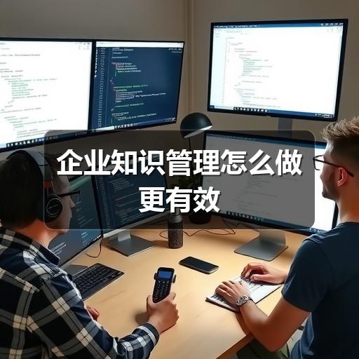 企业知识管理怎么做更有效(图2) 企业知识管理怎么做更有效
