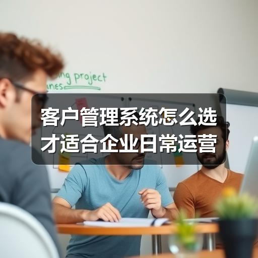 客户管理系统怎么选才适合企业日常运营