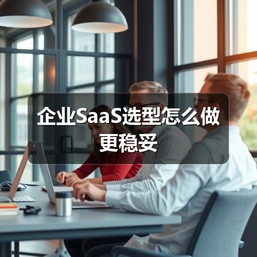 企业SaaS选型怎么做更稳妥