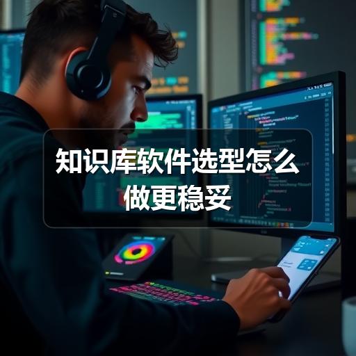 知识库软件选型怎么做更稳妥