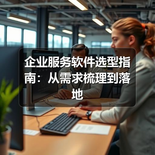 企业服务软件选型指南：从需求梳理到落地使用的关键要点
