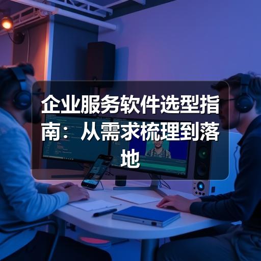企业服务软件选型指南：从需求梳理到落地使用的关键要点