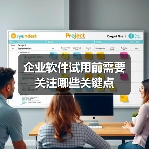 企业软件试用怎么选?关键要点与误区解析(图1) 企业软件试用前需要关注哪些关键点