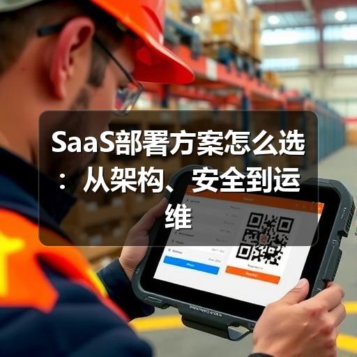 SaaS部署方案怎么选：从架构、安全到运维的实用指南