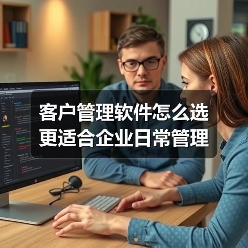 企业如何选择客户管理软件?解决资料分散、协作混乱难题(图1) 客户管理软件怎么选更适合企业日常管理