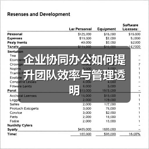 企业协同办公真的能提升效率?关键在这5个步骤(图1) 企业协同办公如何提升团队效率与管理透明度