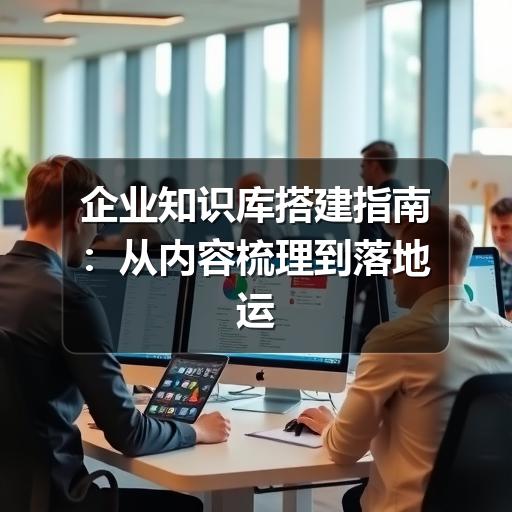 企业知识库搭建误区:如何避免信息混乱与低效管理?(图1) 企业知识库搭建指南:从内容梳理到落地运营