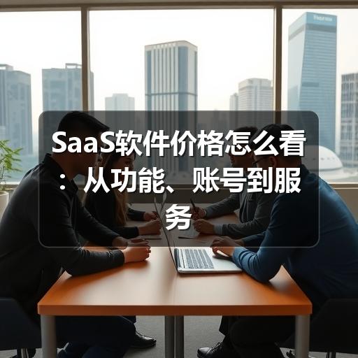 SaaS软件报价差异大?如何精准评估真实成本?(图1) SaaS软件价格怎么看:从功能、账号到服务的评估方法