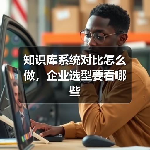 知识库系统对比怎么做，企业选型要看哪些关键点